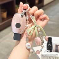 For Benz TPU Key Case Key Cover for Mercedes Benz Key Case C180 / C200 Cc /A Class / A200bag / GLC /