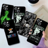 Suitable for iPhone16 Cartoon Zoro One Piece Luffy Phone Case