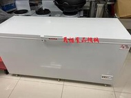 【民權食品機械】二手6尺上掀冷凍櫃/AUCMA/澳柯瑪