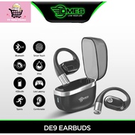 Dmes DE9 Open Ear Wireless Earphone Bluetooth with OWS Air Conduction 5.4 Bluetooth Earbud | Music P