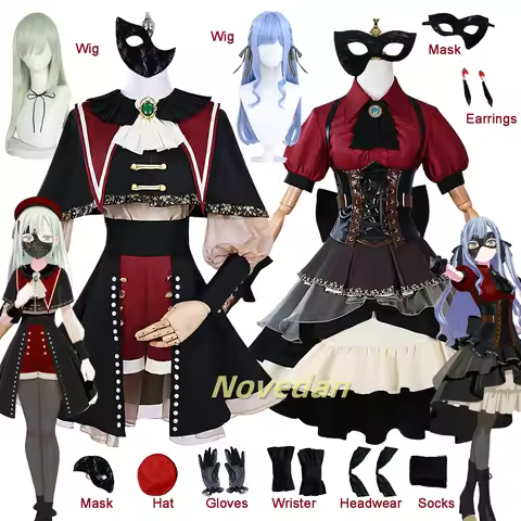 BanG Dream It's MyGO Togawa Sakiko Cosplay Costume Ave Mujica Mutsumi Wakaba Cosplay Uniform Wig Ani