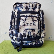 TAS RANSEL PRIA TOPTEN 10 SECOND BRANDED IMPORT CORAK BIRU