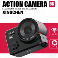 XINGCHEN Action Camera 5K bicycle camera Electronic Stabilizer Action cam WiFi 4k Sport camera Helme