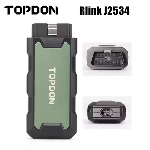 TOPDON RLink J2534 Pass-Thru Programmer Enhanced J2534 VCI OEM Reprogramming and Diagnostic Tool