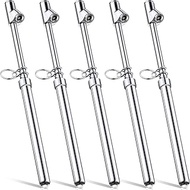 Yunsailing 5 Pack Dual Head Tire Pressure Gauge Heavy Duty Tire Gauge Air Gauge Tire Pressure Dual H