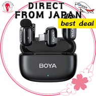 【Directly delivered from Japan】BOYA Mini Wireless Microphone 【Ultra-mini 360° Pickup Lapel Microphon