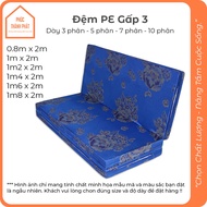 Nệm Mút Xốp Gấp 3 Siêu Gọn Nhẹ Nệm PE Bông Ép Dày 3cm 5cm 10cm Nhiều Size Nệm Sinh Viên Phòng Trọ