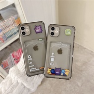 Monster Peri Card Holder Aesthetic Soft Casing hp Oppo A6 A6X A6S A6 Pro 5G C75 C75x Note 60 60x Ren