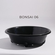 Bonsai Pot 06 Budi Jaya Round Bonsai Pot 35cm