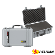 美國 PELICAN 1535 AIR 泡棉輪座拉桿氣密箱 道具箱 防震攝影箱 (銀色)