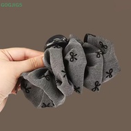 [GOGJIG5] French Retro Bubble Bow Claw Clip Women's Fashion Shark Hair Clip Hair Accessories UOO