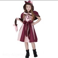 Halloween Kids cosplay costume/cheshire cat alice in wonderland costume