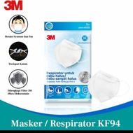 Masker KF94 3M Respirator (1pc) / Masker Respirator 3M KF94