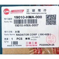 SYM VTS200/GTS180/ELEGAN RADIATOR COMP 100% ORIGINAL SYM 19010-HMA-000