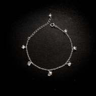 果實纍纍赫基默鑽石手鍊/腳鍊 美國 閃靈鑽 Herkimer SV925/14KGF