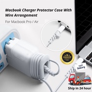 Protective Case Macbook Charger Protector for Macbook Adapter Charger Protective Cover Case With Hol