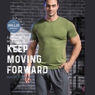 Cool Dri 吸濕冰絲汗衫💦歐美短袖瑜伽跑步運動健身快乾上衣男Man yoga  workout running Fast dry lightweight gym sports short sle