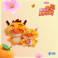 Astro 开心龙龙Way Happy Dragon Family Plush Toy (Combo) | Astro 开心龙龙Way 开心龙公仔套组