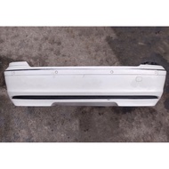 BMW E66 Rear bumper with lining chrome and parking sensor original Germany