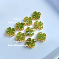 Super pretty 4-leaf clover charm