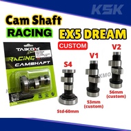 TAIKOM RACING CAM CUSTOM EX5 DREAM SPEC 53-60 CAM SHAFT V1 V2 V3 CAM EX5 SPEC 53/56/57 CAM ESR