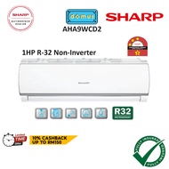 <FREE Installation Provided by Recommend.my> 3STAR Sharp Aircond 1HP 1.5HP R32 Non Inverter Aircond 