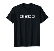 Discovery Disco Large White Font T-Shirt
