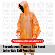 Long Sleeve Plastic PPE Suit with Elastic - Plastic PPE Raincoat - PPE Suit - Protective Plastic Sui