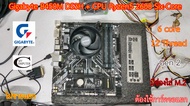 Mother board Gigabyte B450M DS3H AM4++((CPU Ryzen5 2600 Six-Core)) สภาพใหม่ ราคารวม CPU ไม่ขายแยก