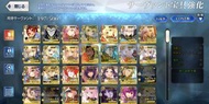 Fate grand order Fgo 56/108ssr日服帳號 新藍卡隊齊