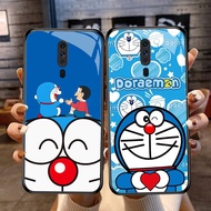 DF-29 Doraemon TPU HD Glass Casing for OPPO A5 A9 F11 A9X Reno 2F 2Z Pro