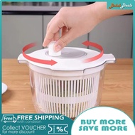 BolehDeals Salad Dryer Kitchen Tool Fruit Dryer Vegetable Washer Dryer Washing Fruit Colander Multip