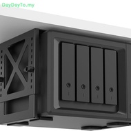 DayDayTO   Adjustable Under Table Protective Holder Computer Stand Braet For Desktop PC NAS CPU Home
