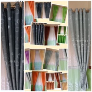 gorden motip pulkadot/korden kolongan mirah/gorden minimalis/hordeng semokring/gorden pintu jendela/