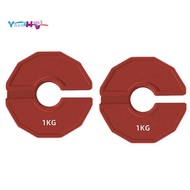 2PCS Gym Micro-Type Plates Dumbbell Fractional Weight Plate Rubber Fractional Weight Plates Plates A
