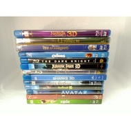 3D Blu-Ray Disc Movies Bundle