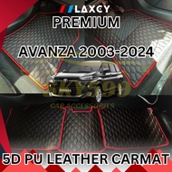 Toyota Avanza LAXEY Carpet & 5D Carpet / Floor Mat【3row】