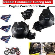 Motorcycles Engine Cover Protection Case For Case GB Racing For Aprilia RS660 TUONO 660 Tuareg 660 E