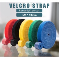 TNG 5M Cable Organizer Velcro Cable Ties Strap Reusable Strong Adhesion Self-adhesive Magic Tape