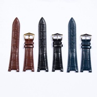Genuine Leather Watch Strap for Patek 5711 5712G Watch Band 25mm 13mm Concave Watchbands Men's Women