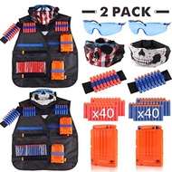 store Children Kids Tactical Outdoor Vest Holder Kit Game Guns Accessories Toys for Nerf NStrike Eli
