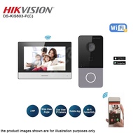 Hikvision DS-KIS603-P(C) Video Intercom Kits IP Kits with 7 inch Touchscreen - IP65 WiFi PoE WEB