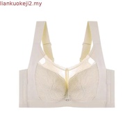 Push up Bra Soft Wired Thin Cup Minimizer Lace Bra Side Support Breathable plus size bra 70B To 95E 