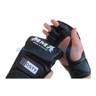 Muaythai MMA Boxing UFC Leather Gloves