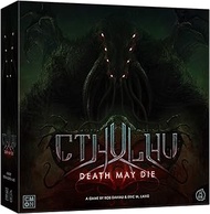 CMON Cthulhu: Death May Die | Horror Mystery Cooperative Board Game for Adults and Teens | Ages 14+ 