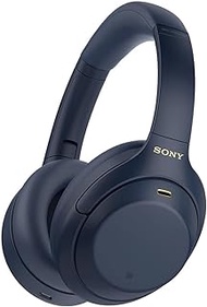 Sony WH-1000XM4 Noise Cancelling Wireless Headphones - 30hr Battery Life - Over Ear Style - Optimised for Alexa and Google Assistant - Built-in mic for Calls - Blue