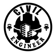 CIVIL ENGINEER CAR PVC DECAL STICKER / DECAL STICKER / DIE CUT