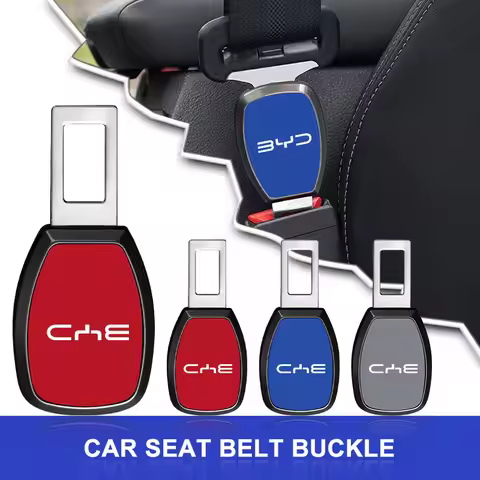 1Pcs Car Safety Seat Lock Buckle Car Seat Belt Clip Extension Plug Clip For BYD F3 I3 F0 F6 S6 S8 E5