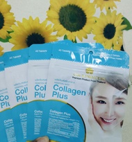ผลิตภัณฑ์เสริมอาหาร คอลลาเจน พลัสGOLD PRINCESS Collagen Plus( บรรจุ40เม็ด)