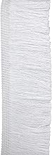 Aarushi Creations White Tassel Lace 4.5 Inch for Frocks, Dresses, Sarees, Curtains, Decoration (3 m)